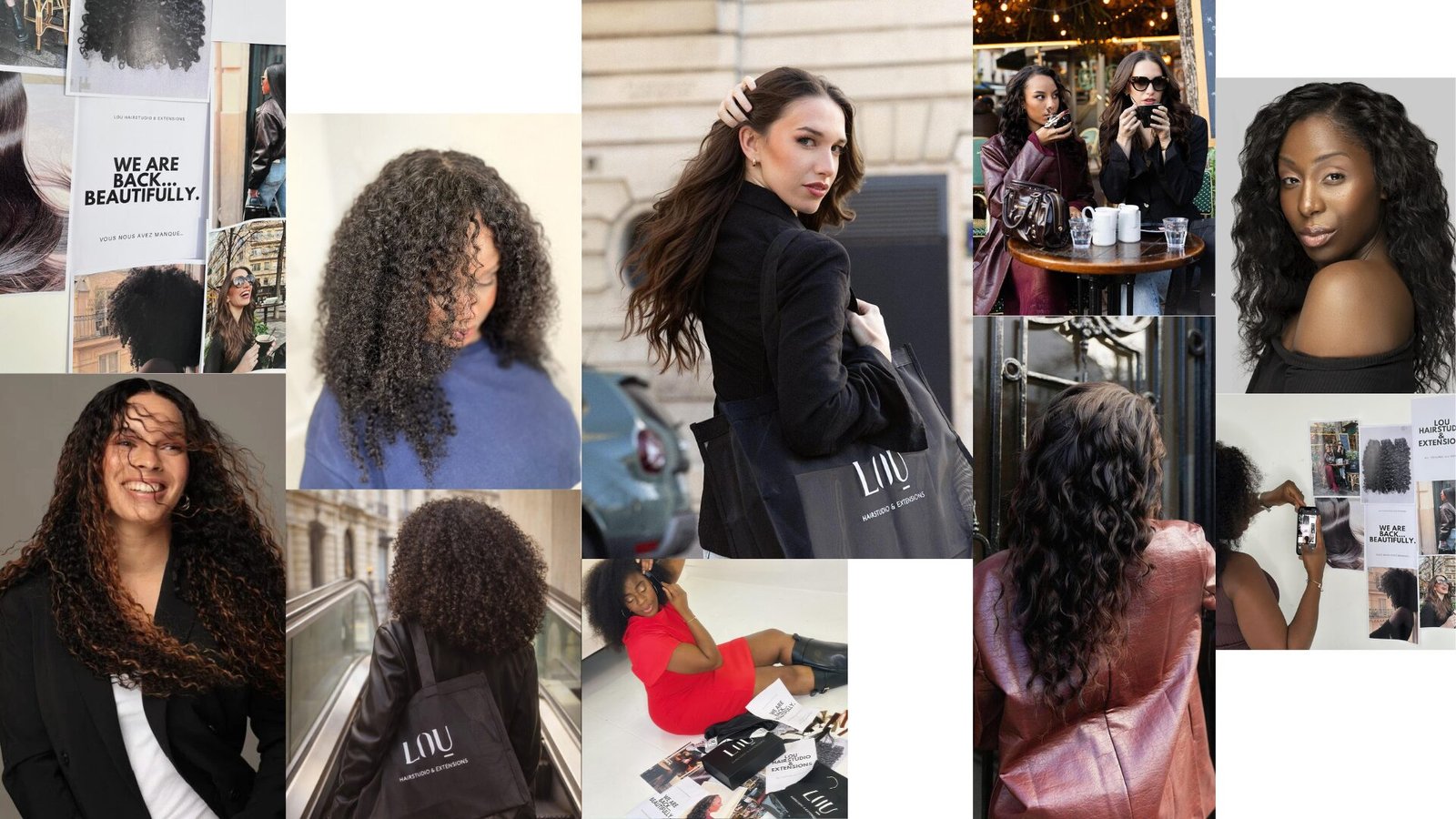 Ensemble de photos pour la page de prise de rdv